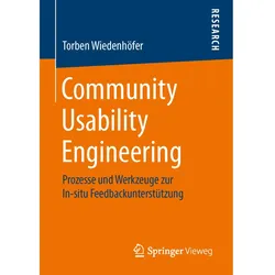 Community Usability Engineering, Fachbücher von Torben Wiedenhöfer