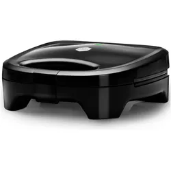 OBH Nordica Crispy Sandwich-Toaster 750 W Schwarz, Kontaktgrill, Schwarz