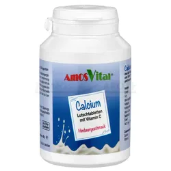CALCIUM 200 mg+Vitamin C 30 mg AmosVital Lutsch. 50 St
