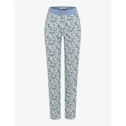 RAPHAELA BY BRAX Hose Pamina 6/8 Rundumdehnbund Slim-Fit Allover-Druck