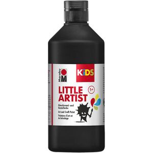 Marabu Bastelfarbe KiDS Little Artist, schwarz, 500ml