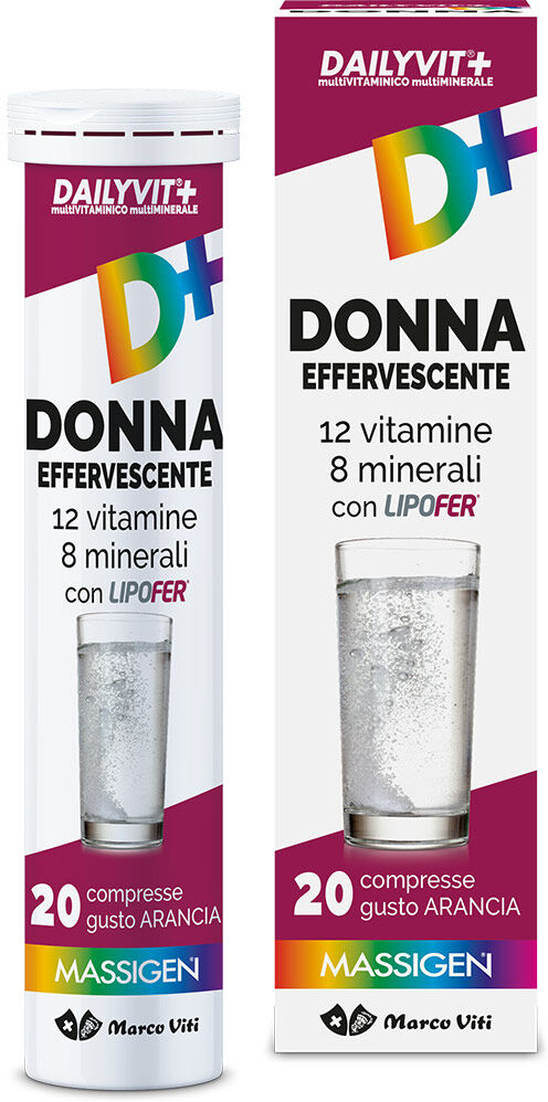 MARCO VITI FARMACEUTICI SpA Massigen DailyVit+Donna, 20 compresse