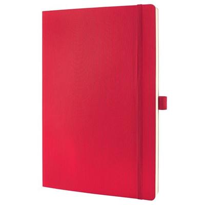 SIGEL CO315 Notizbuch Conceptum, ca. A4, liniert, Softcover, rot