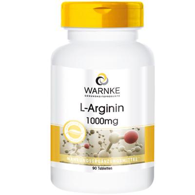 L-Arginin 1000 mg Tabletten 90 St