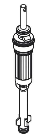 Hansgrohe Axor Citterio Omsteller voor badarmatuur, 4-gats model