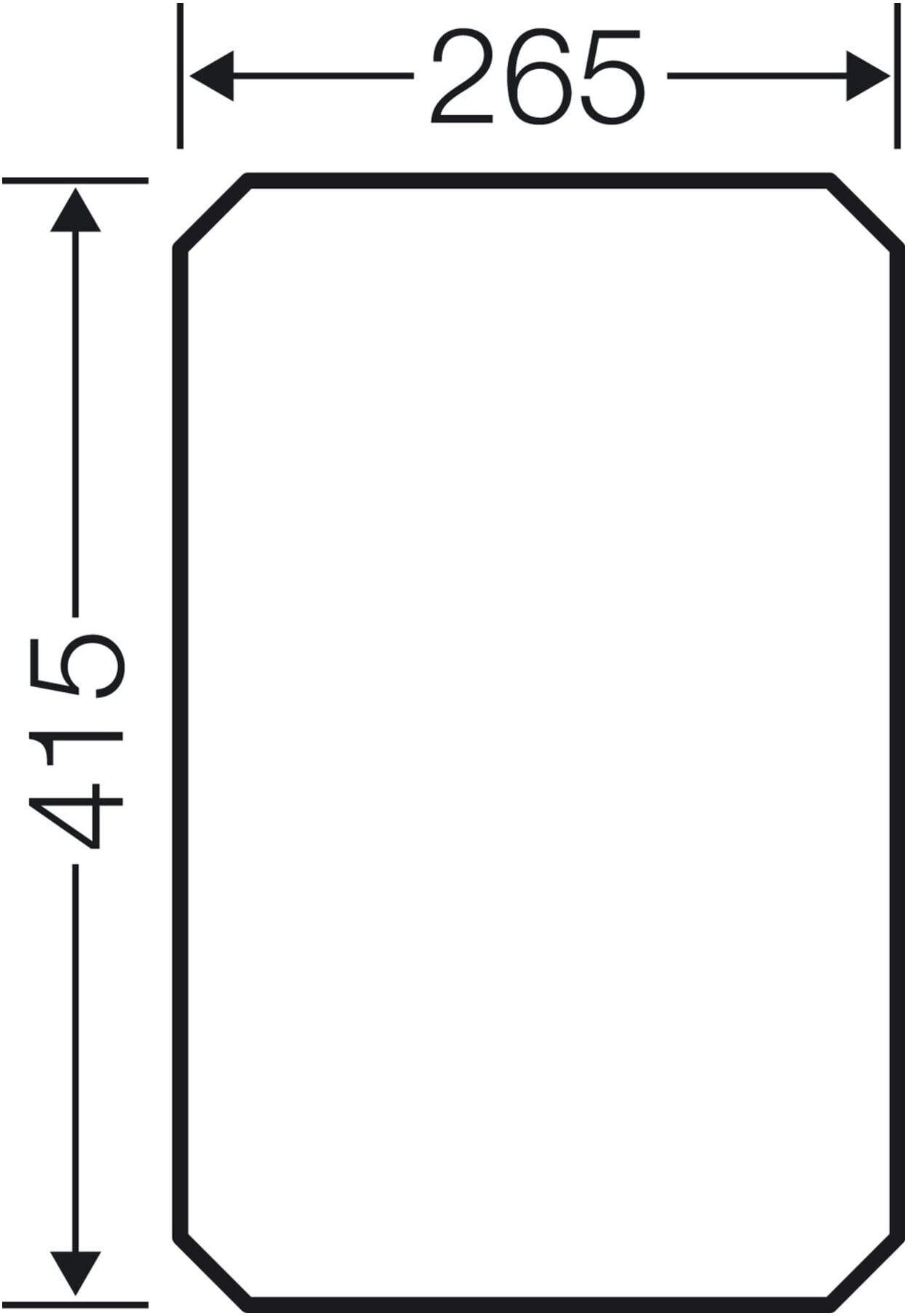 Hensel Montageplatte 4mm stark, f.Mi03. Mi MP 3 (2000018)
