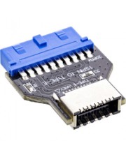 InLine USB 3.0 Mainboard zu 3.2 Typ-E Key-A Adapter intern Digital/Daten (33446R)