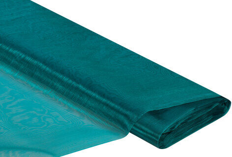 Organza "Delhi", petrol