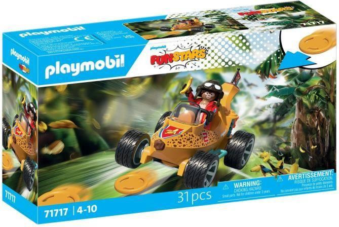 Playmobil Funstars Banaan Kart 71717 met figuren en accessoires