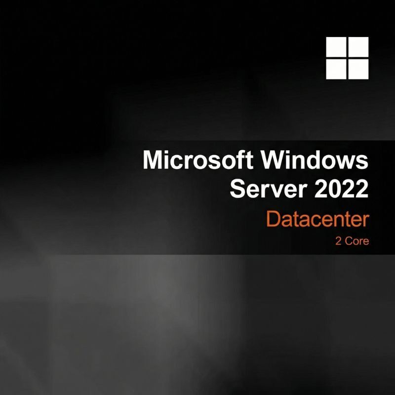 Microsoft Windows Server 2022 2 Core Licence Windows Server 2022 pour 2 cœurs, conçue pour les infrastructures d'entreprise qui nécessitent une
