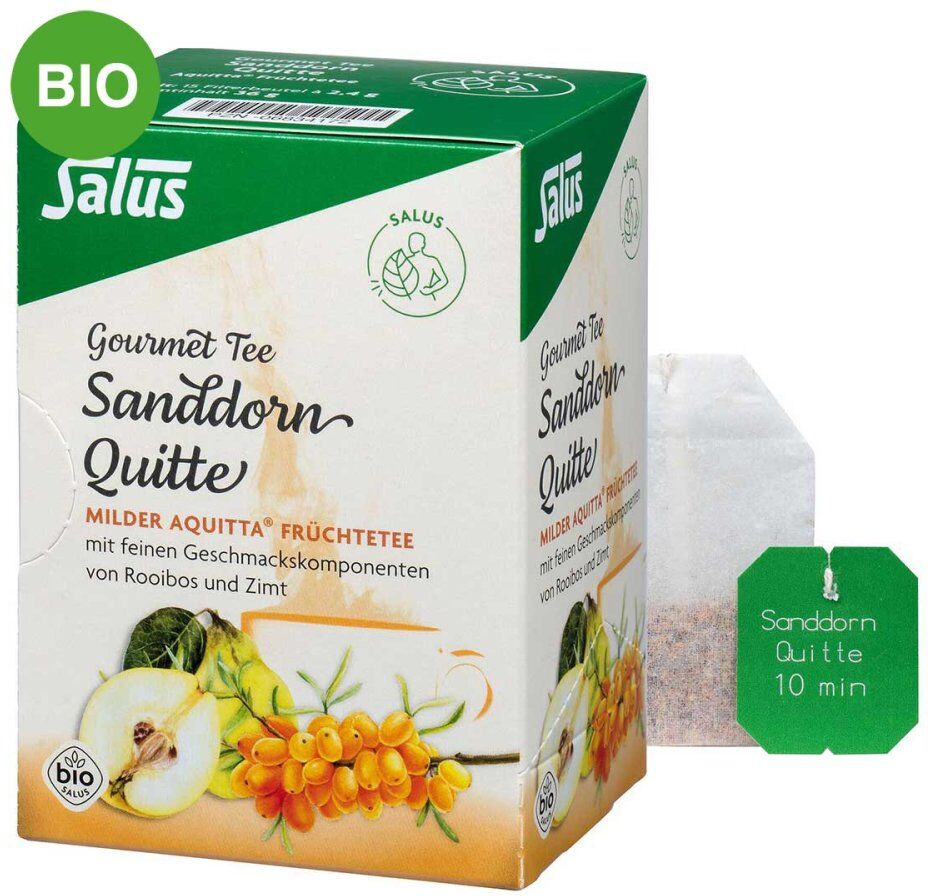 Sanddorn Quitte Beutel salus