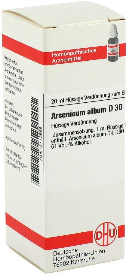 DHU Arsenicum Album D30 Dilution