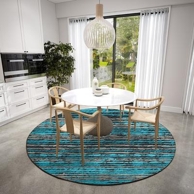 Addison Rugs Indoor/ Outdoor Bravado Abstract Striped Baja Washable Area Rug