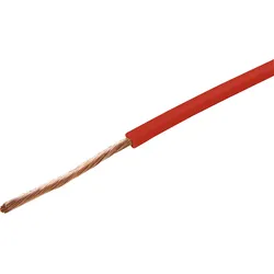 HERTH&BUSS Kabel, FLY, 1-adrig, 5m rot - 51275409005 - rot