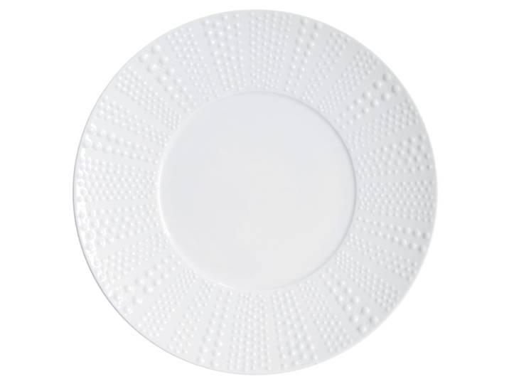Coffret 3 assiettes de présentation blanches