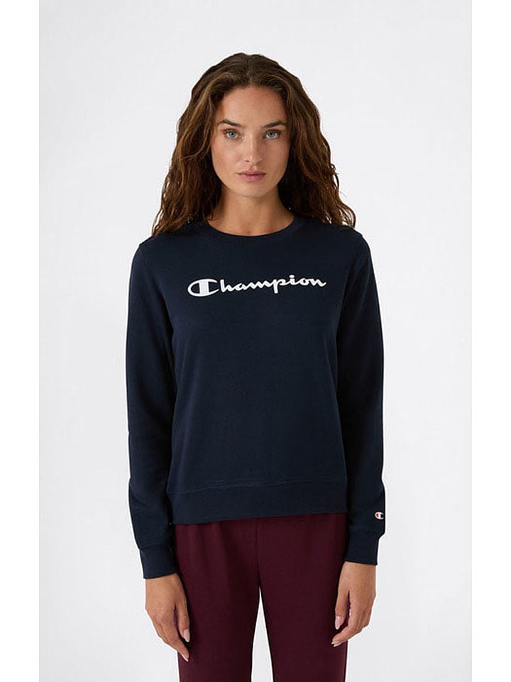 Champion Sweatshirt in Dunkelblau - S