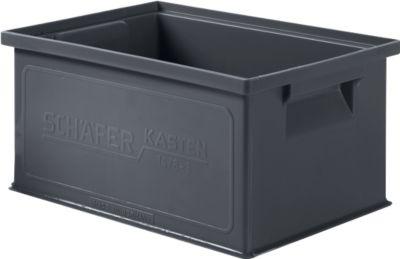 Stapelkasten 14/6-3, 7 l, eisengrau, 20 Stück