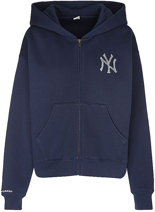 SPORTY & RICH Sweatjacke YANKEES  dunkelblau   L L