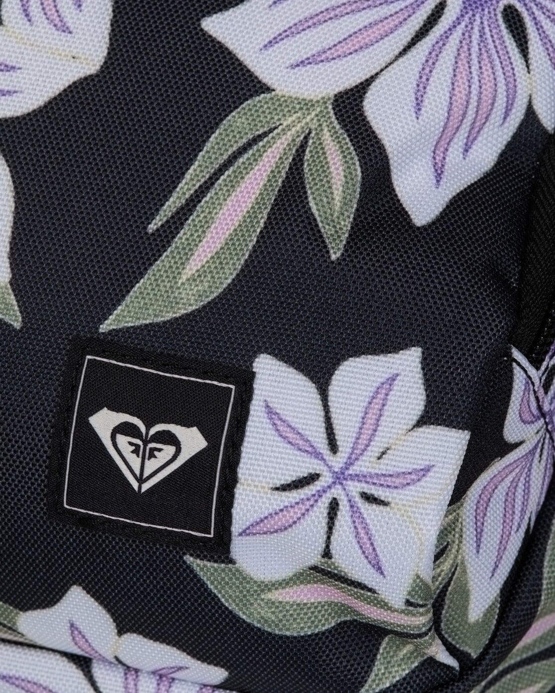 Tagesrucksack ROXY "Always Core Printed", Damen, schwarz (oil grün of the pacific axs), Polyester, Rucksäcke Tagesrucksack