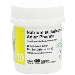 Biochemie Adler 10 Natrium sulfuricum D 400 St