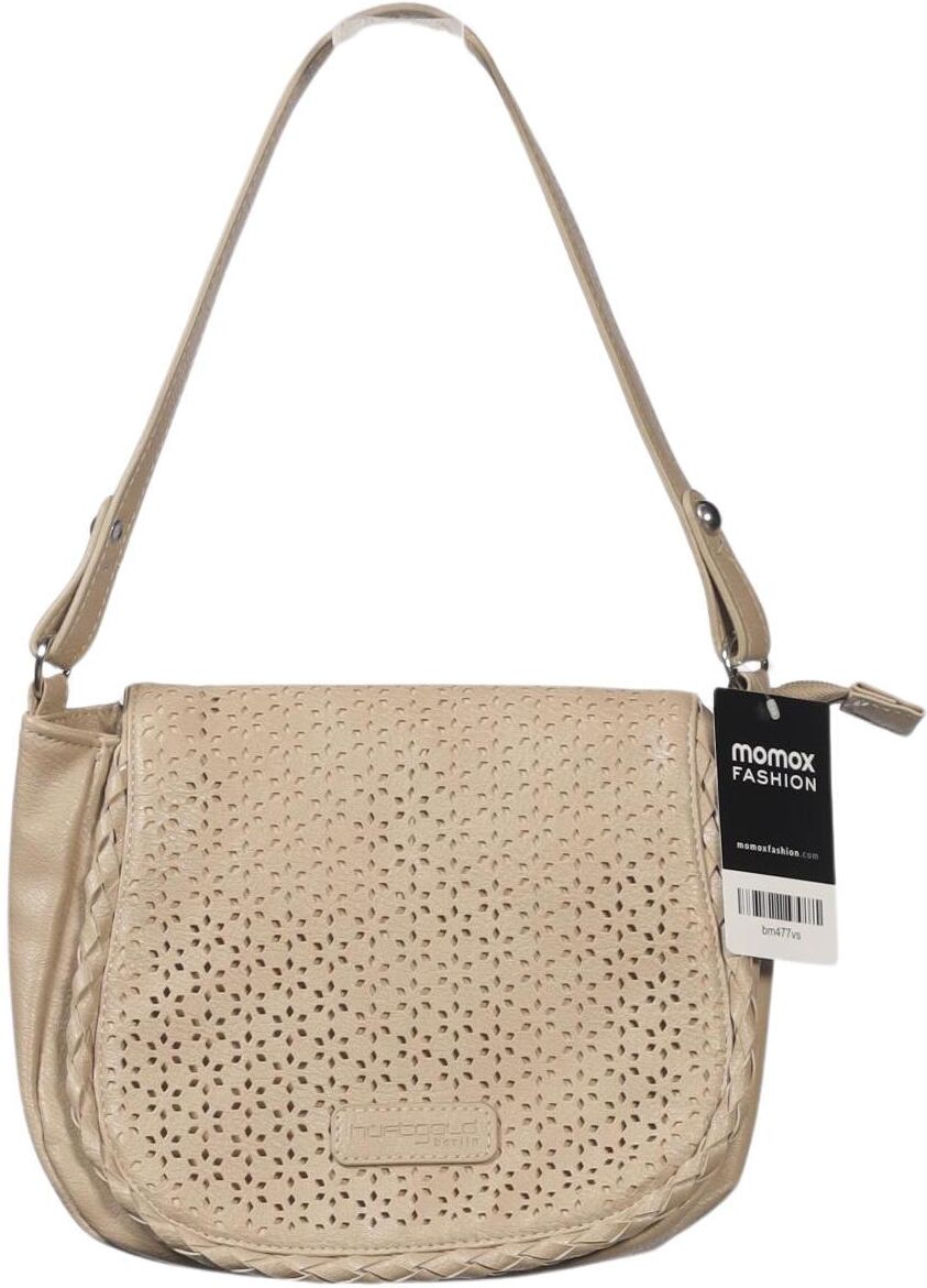 hüftgold berlin Damen Handtasche klein, Beige, kein / Etikett / Synthetik - Second Hand