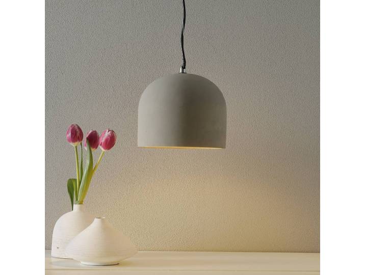 Maytoni Hängelampe Broni, dimmbar, alu / grau / zink, für Wohn- / Esszimmer, Beton, Modern, Pendelleuchte
