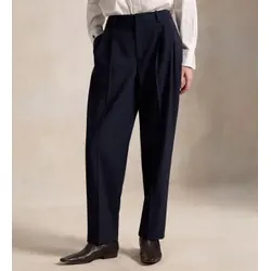 Polo Ralph Lauren für Damen. 211A96671002 Wollhose marineblau (40), Lässig, Wolle, Klassisch