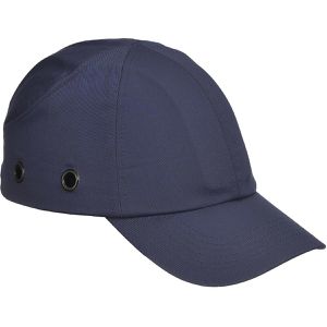 Portwest Anstoßkappe PW59, marineblau, ABS-Schale, langer Schirm, Einheitsgröße