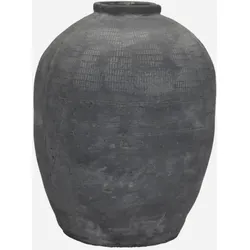 House Doctor Vase Rustik, Beton, Höhe 47 cm, ∅ 37 cm