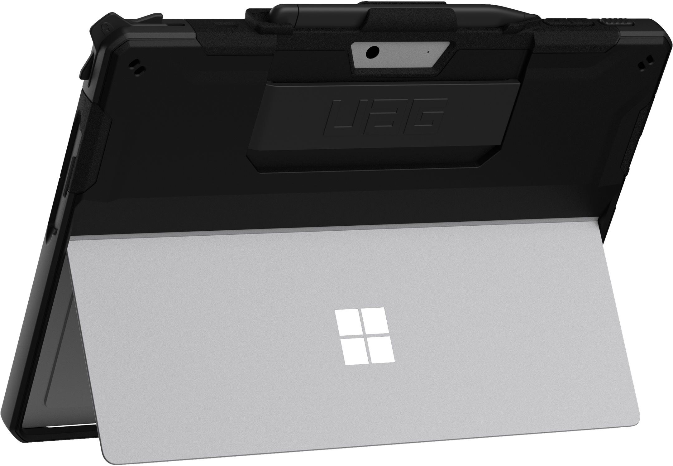 UAG Scout Series Rugged Case with Handstrap for Microsoft Surface Pro 9 / Pro 10 / Pro 11 13-inch - Black