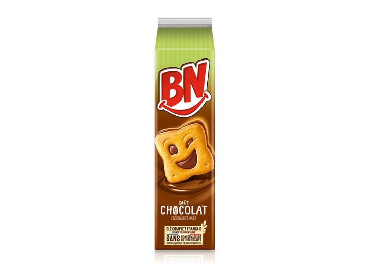 BN Biscuits Fourrés Goût Chocolat Paquet de 16 Pièces 285 g