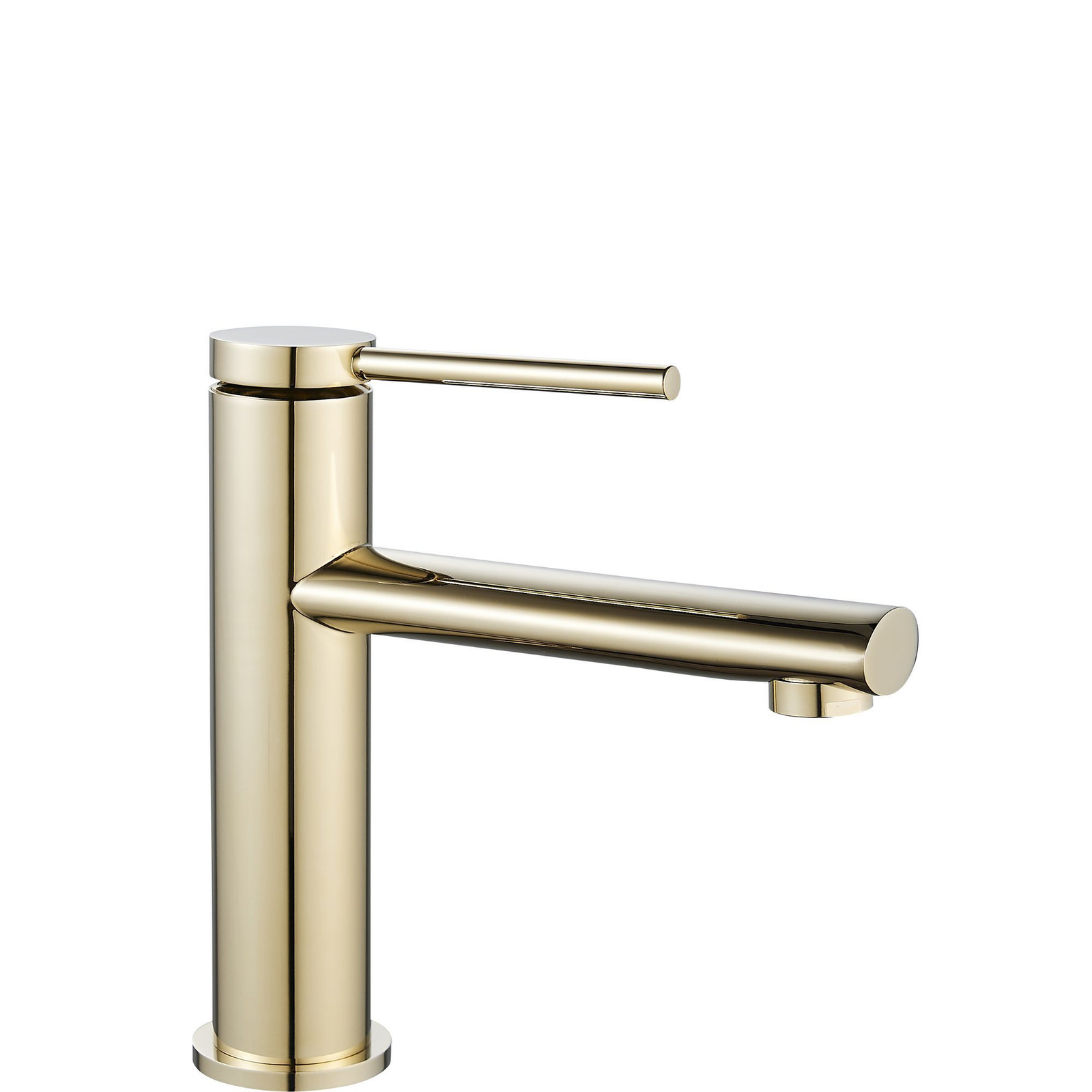Rea Wastafelkraan Oval Gold Low