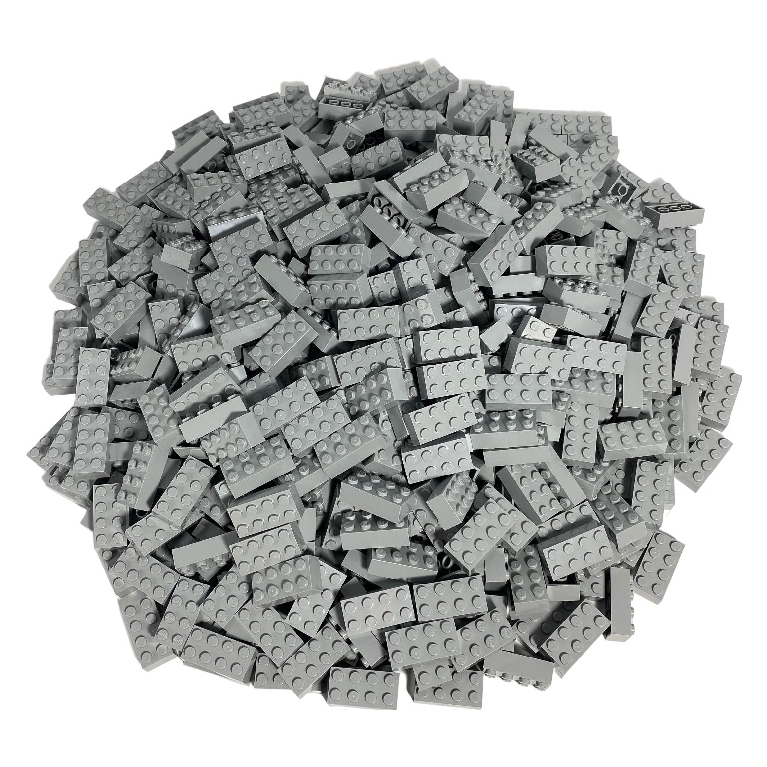 LEGO 2x4 Steine Hellgrau - Hochsteine Star Wars 3001 Menge 250 Stueck (3001, LEGO Zubehör) (3001)