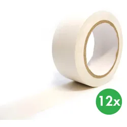 Selbstklebendes Markierungsband, 12 Stk., 33 m x 50 mm, weiß