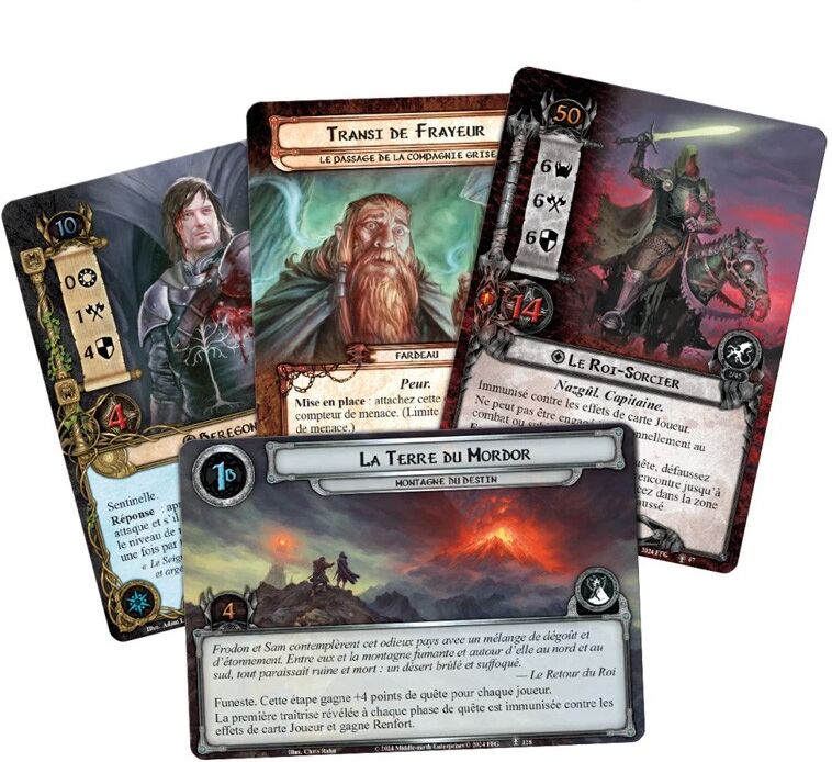 Fantasy Flight Games Le Seigneur des Anneaux JCE - Le Retour du Roi - Extension Saga