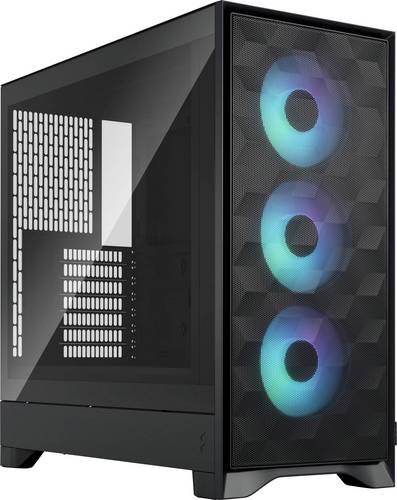 Fractal Design Geh Pop 2 Air Black TG RG Midi-Tower PC-Gehäuse Schwarz