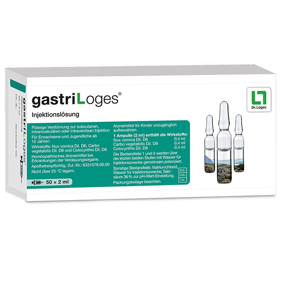 Gastriloges Injektionslösung Amp. 50x2 ml Ampullen