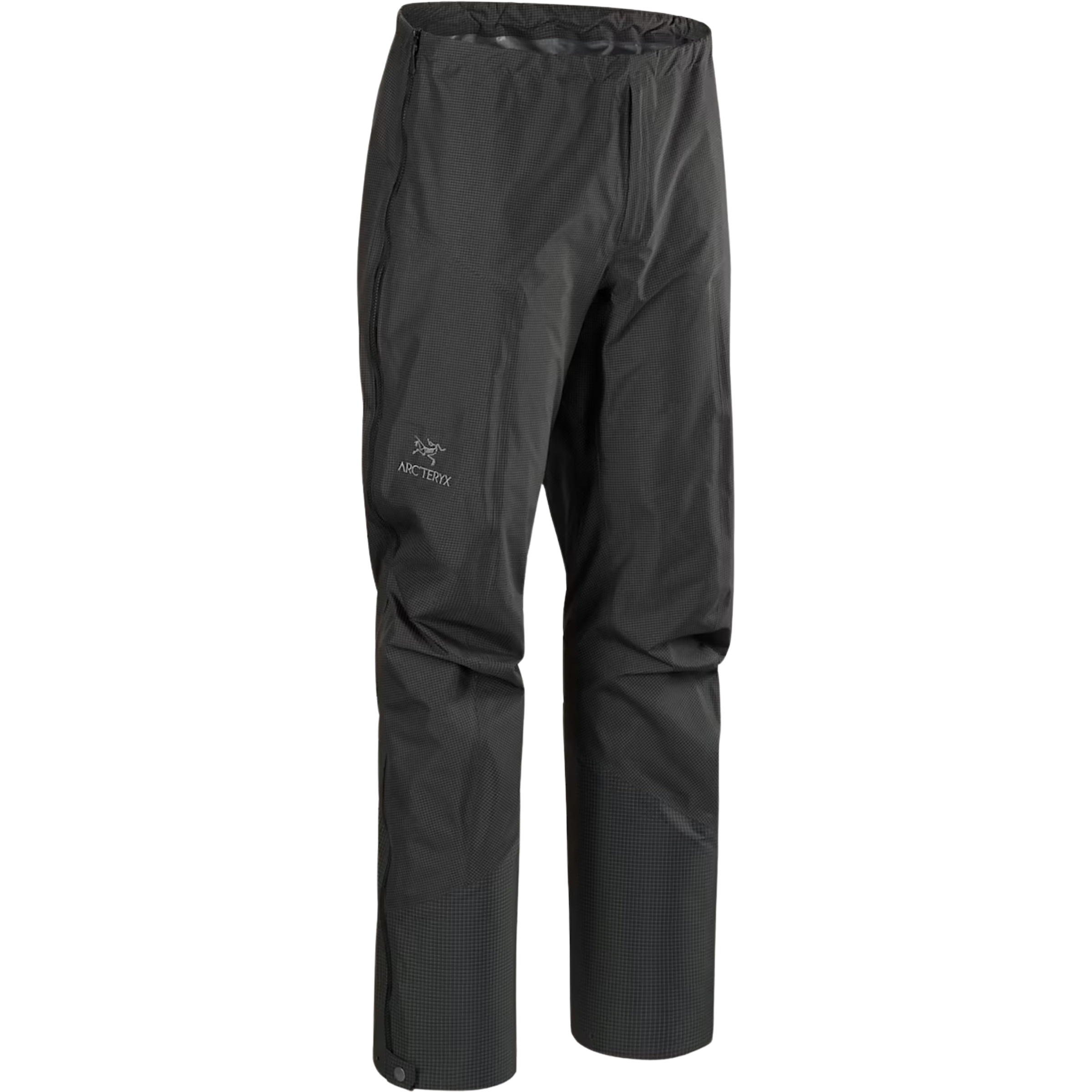 Arc'teryx Alpha SL Hose Herren Hardshellhose & Regenhose grau Größe S Alpinklettern | Bergsteigen | Eisklettern Klein verpackbar Wasserabweisend