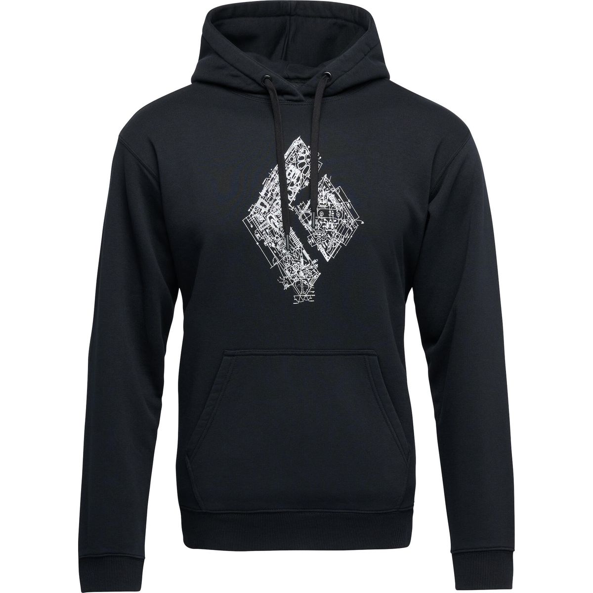 Black Diamond M Engineered Diamond PO Hoody black (0002) LRG AP7524630002LRG1