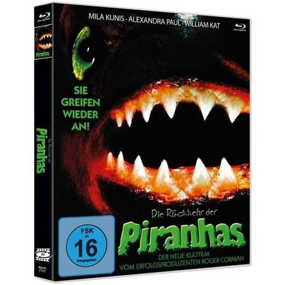 FROM THE VAULT & 71 - DIE RÜCKKEHR DER PIRANHAS - UNCUT - Cover B, Blu-ray