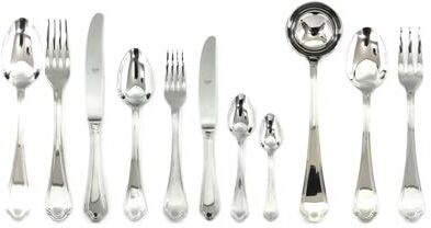 Mepra Leonardo Flatware Set - 99 Pieces - Stainless Steel