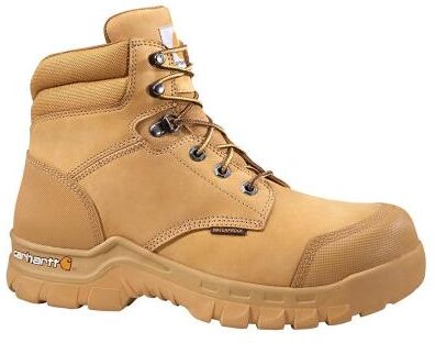 "Carhartt Rugged Flex 6"" Boot - Mens 9.5 Tan Boot Medium"