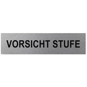 ProPlus Hinweisschild SF972082, Aluminium, 16 x 4 cm, Vorsicht Stufe