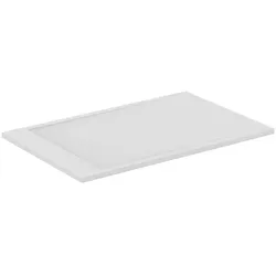 Ideal Standard Ultra Flat S + Brausewanne T5592FR 1400 x 900 x 36 mm, carraraweiß, rechteckig