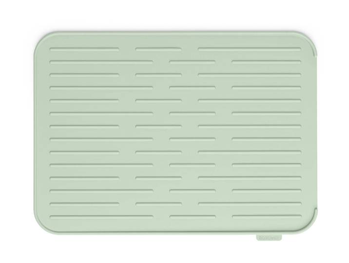 Abtropfmatte BRABANTIA Jade Green , grün, B:43,8cm H:0,9cm T:32,5cm, Silikon, Geschirrständer, Abtropfmatte