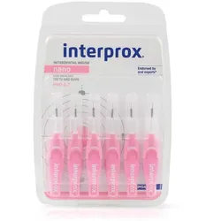 INTERPROX reg nano rosa Interdentalbürste Blister 6 St Zahnbürste
