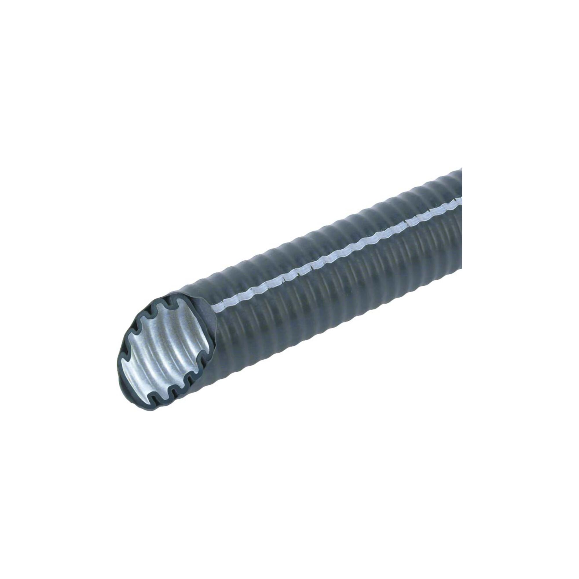 Fränkische Kunststoff-Wellrohr mittel 25,0x17,4 biegsam FFKuS-EM-F-LS0H 25sw (25510025)