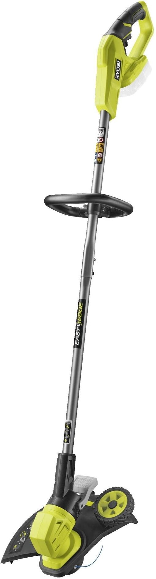 Akku-Rasentrimmer RYOBI "RYOBI mit Radführung, Solo RY18LT33A-0", gelb, Motorsensen, Akku-Rasentrimmer gelb Einheitsgröße