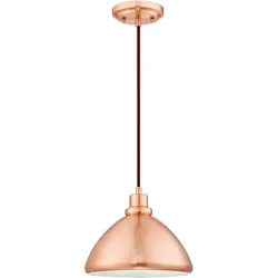 Pendelleuchte gebürstetes Kupfer 1 Lampe