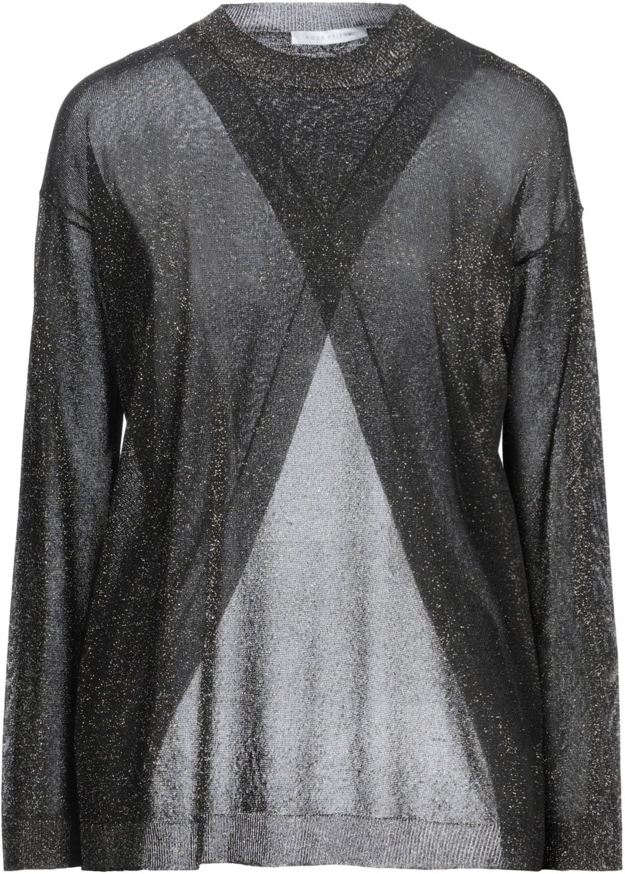 Four Friends Pullover Mujer Negro S Mujer